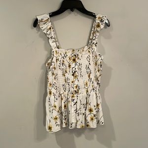 Floral Tank Top - NEW WITH TAGS